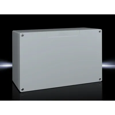 Rittal Aluminiumgehäuse GA 9118.210 | Leergehäuse IP66 | 330x230x110 mm | Aluminiumguss | RAL 7001