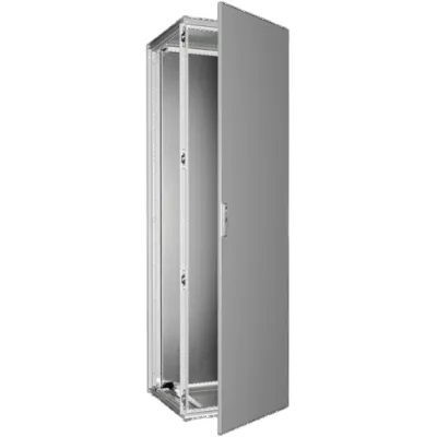 Rittal VX 8606.000 Anreih-Schranksystem | IP55 Schaltschrank | 600x2000x600 mm | Stahl | Montageplatte | grau RAL 7035