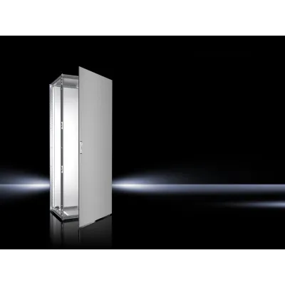 RITTAL VX Anreih-Schranksystem 8450.000 | Schaltschrank Edelstahl IP55 | 800x2000x600 mm | 1-türig | mit Montageplatte