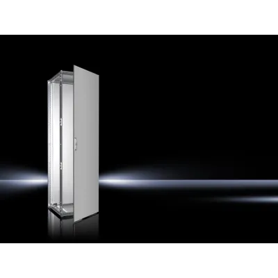 Rittal Schaltschrank VX 8452.000 | Edelstahl IP55 | 600x2000x600 mm | mit Montageplatte | 1-türig | silber