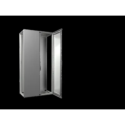 Rittal Schaltschrank VX25 8005.000 | IP55 | 2-türig | 1000x2000x500 mm | Stahl | grau RAL7035