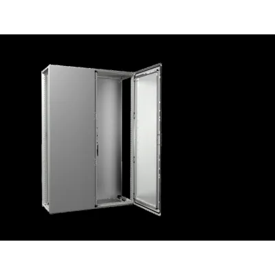 Rittal Anreih-Schranksystem VX25 8284.000 | Schaltschrank IP55 | 2-türig | 1200x1800x400mm | Stahlblech | Grau RAL7035