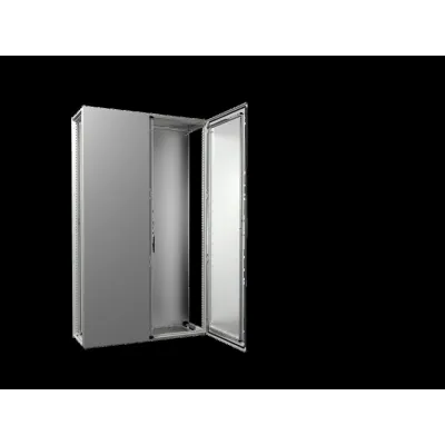 Rittal VX 8204.000 Anreih-Schranksystem | Schaltschrank 2-türig | 1200x2000x400 mm | Stahl | IP55 | grau