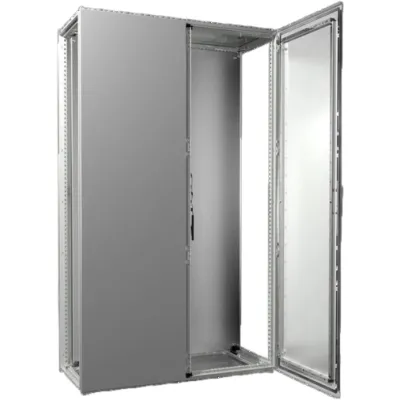 Rittal VX25 Anreih-Schranksystem 8205.000 | Schaltschrank IP55 | 1200x2000x500 mm | Stahlblech | 2-türig | grau RAL 7035
