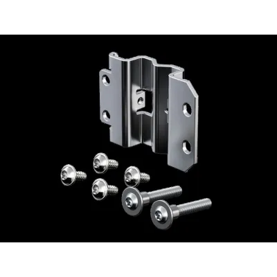 Rittal Anreihlasche VX 8617.500 | Verbindungslasche für VX Schaltschrank | Stahl | Grau | Set 6 Stück