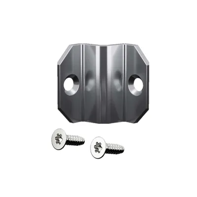 Rittal Anreihverbinder VX 5301.310 | außen 3mm | für VX, VX IT Schränke | Stahl | einteilig | grau RAL 7035 | VE4