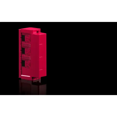 Rittal Anschlussadapter RX 9360.241 | 3-polig | Sammelschienenadapter | 60 mm Abstand | 30 mm Breite | 800A | Rundleiter