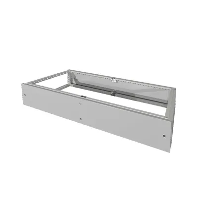 Rittal VX Aufsatzmodul 8618.531 | Dachbeplankung | 1200x600 mm | Stahl pulverbeschichtet | RAL 7035 grau | 200 mm hoch