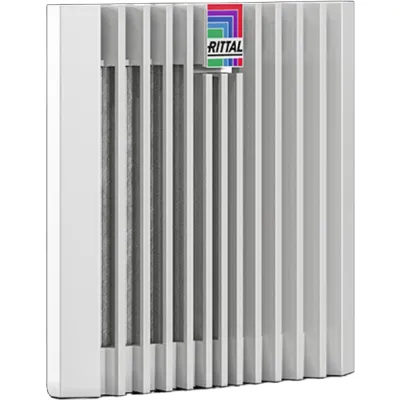 Rittal Austrittsfilter SK 3238.300 Blue e+ | Filterlüfter 148,5x148,5mm | IP54 | Kunststoff | mit Filtermatte | grau