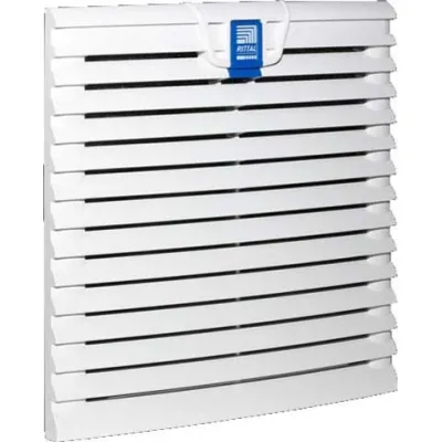 Rittal Austrittsfilter SK 3240.200 | Schaltschrank Lüftungsfilter | 255x255x25 mm | für 3240 & 3241.1xx | RAL7035 Grau