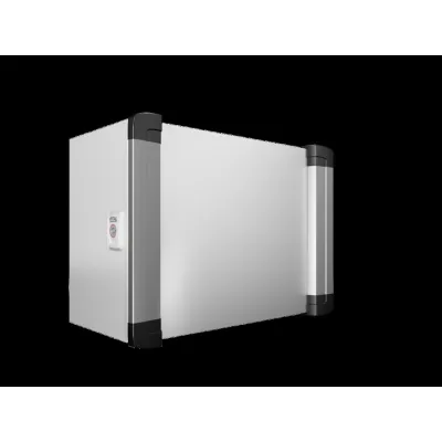 Rittal AX Bediengehäuse 6315.250 | Stahl pulverbeschichtet | 380x300x210mm | Griffleisten Aluminium | IP55 | RAL7035
