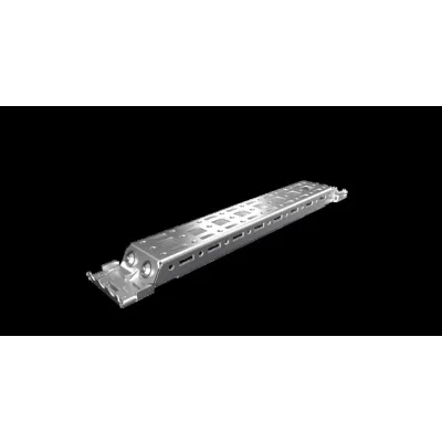 RITTAL Montageschiene AX 2394.300 | Innenausbau-Schiene für Kompakt-Schaltschrank | 300mm Tiefe | Stahl verzinkt | VE4