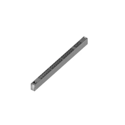 Rittal PDU Steckdosenleiste DK 7979.118 | 18x C13 & 2x C19 | 16A 230V | 1-phasig | 845x44x70mm | schwarz