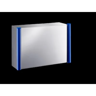 Rittal Bedientürgehäuse CP 6539.010 | Schaltschrank IP66 | 600x400x150 mm | Edelstahl 1.4301 | Tragarmanschluss drehbar