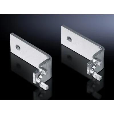 Rittal Befestigungswinkel M6 SV 9660.090 | Winkelsatz | Metall | 40x20x58 mm | VE24 | zink