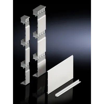 Rittal Berührungsschutzabdeckung SV 9677.580 | für TS/SE | Schrank 1200 mm | IP20 | Kunststoff | grau