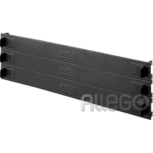 Bild: Rittal Blindpanel 3HE teilbar, RAL9005 DK 7151.305(VE3)
