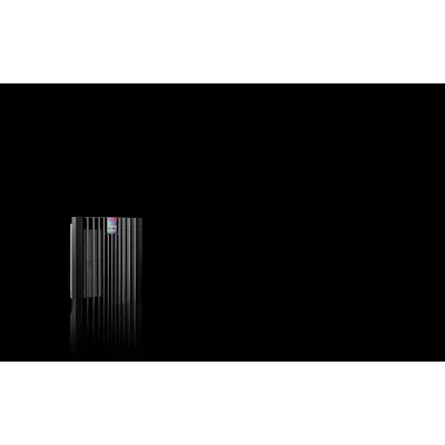 RITTAL Austrittsfilter SK 3239.308 | Filterlüfter Blue e+ | 204x204x45,8 mm | Kunststoff | IP54 | Filtermatte | schwarz