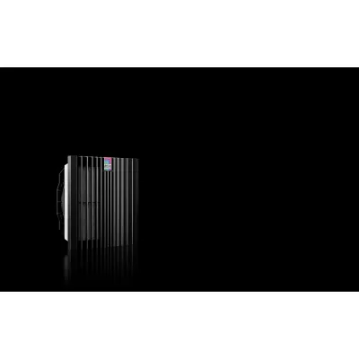 Rittal Filterlüfter SK 3240.718 | Blue e+ | 218/191 m³/h | 115 V AC | IP54 | 255x255x129 mm | schwarz RAL9005