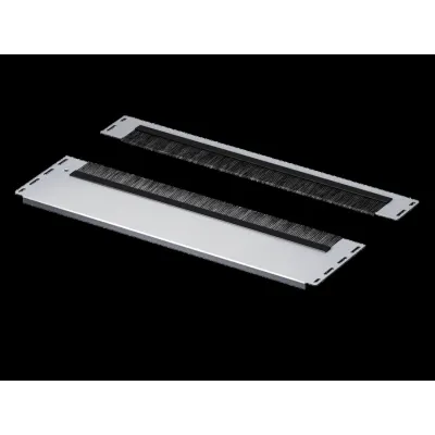 RITTAL Bodenblechmodul VX IT 5301.334 | 600x237,5mm | Bürstenleiste | zweiteilig | Metall | für 600 mm Schrankbreite