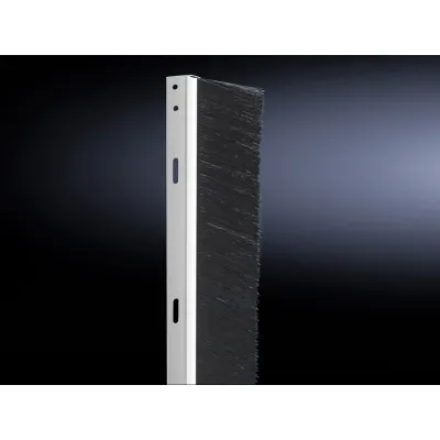 RITTAL Bürstenleiste vertikal DK 7827.544 | Kabelführung TS/TE Schrank H: 2000 mm | Aluminiumprofil | VE4