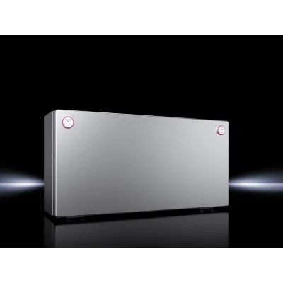 Rittal Bus-Gehäuse KX 1585.000 Schaltschrank IP66 | Edelstahl V2A | 400x200x120 mm | gebürstet | 1 Tür | silber