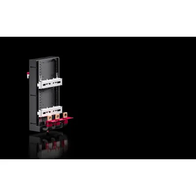 Rittal CB-Geräteadapter RX 9360.613 | 250A 3-polig | Schraubanschluss | Sammelschienenadapter 60mm | B 105mm