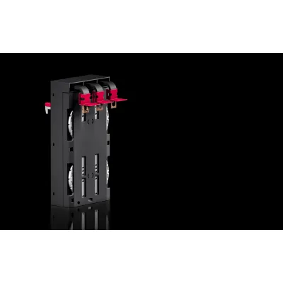 Rittal CB-Geräteadapter RX 9360.525 | 3-polig | 400 A | Easy Fix | für 60 mm Sammelschiene | Schraubanschluss