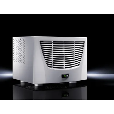 Rittal Dachaufbau-Kühlgerät SK 3384540 | Schaltschrank-Klimagerät 1500W 400V | Blue e Serie | RAL7035