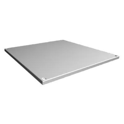 Rittal Dachblech SV 9681.666 | 600x600 mm | IP 55 | pulverbeschichtet | RAL 7035 grau | für VX Gehäuse