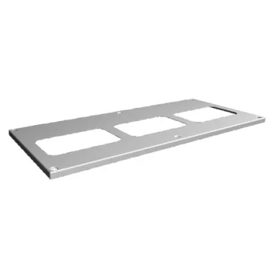 Rittal Dachblech SV 9681.594 für VX | Breite 850 x Tiefe 400 mm | Stahl pulverbeschichtet | RAL7035 grau