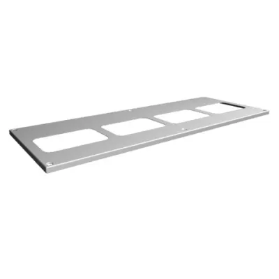 Rittal Dachblech SV 9681.514 für VX Gehäuse | 1100x400 mm | Stahl pulverbeschichtet | grau RAL7035