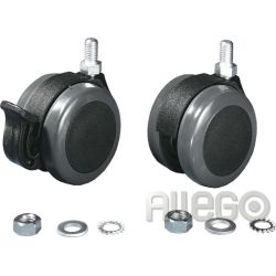 Rittal Doppel-Lenkrollen d=75mm CP 6148.000(VE1Satz)