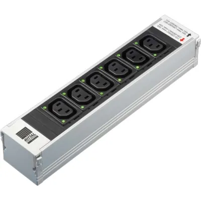 Rittal Einsteckmodul mit LED 6 x IEC C13 DK 7859.120
