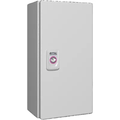 Rittal Klemmenkasten KX 1548.000 | Elektro-Box IP66 Aufputz | Stahlblech 150x300x120 mm | Lichtgrau RAL 7035
