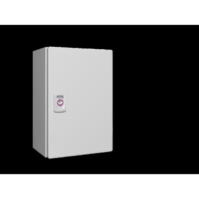Rittal Klemmenkasten KX 1574.000 | Elektro-Box | 200x300x155 mm | Stahlblech verzinkt | IP66 | Aufputz | mit Tür