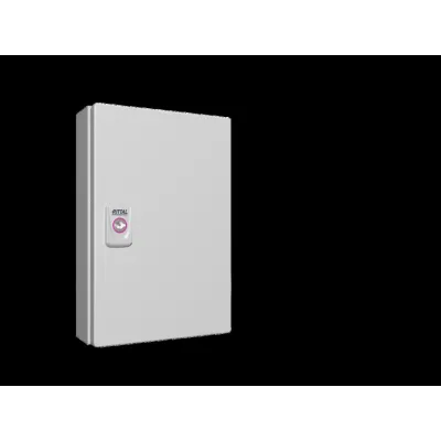 Rittal Klemmenkasten KX 1552.000 | Elektro-Box | 300x200x80 mm | Stahl | IP66 | Aufputz | RAL 7035 | grau