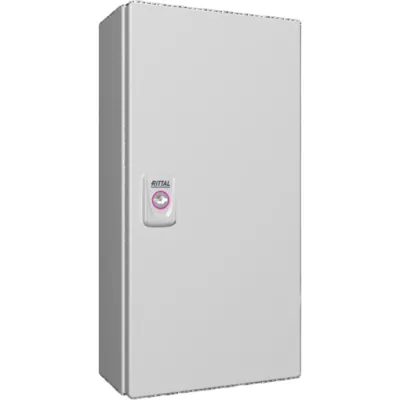 Rittal Klemmenkasten KX 1550.000 | Elektro-Box Stahlblech IP66 | 200x400x120mm | Aufputz | lichtgrau RAL 7035
