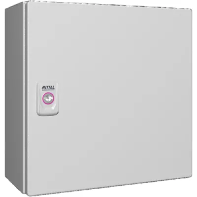Rittal Klemmenkasten KX 1575.000 | Elektro-Box | 300x300x155 mm | Stahlblech | IP66 | Aufputz | verzinkt | grau