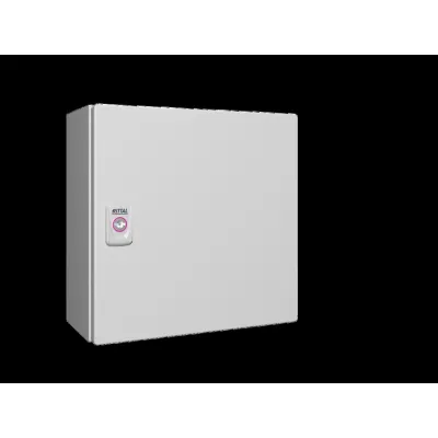 Rittal Klemmenkasten KX 1575.000 | Elektro-Box | 300x300x155 mm | Stahlblech | IP66 | Aufputz | verzinkt | grau