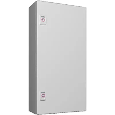 Rittal Klemmenkasten KX 1578.000 | Elektro-Box Wandgehäuse IP66 | 600x300x155 mm Stahl | pulverbeschichtet grau RAL 7035