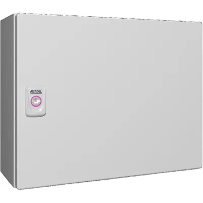 RITTAL Klemmenkasten KX 1576.000 | Elektro-Box | 380x300x155 mm | Aufputz | Stahlblech verzinkt | IP66 | eintürig