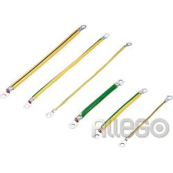 Rittal Erdungsbänder M8xM8 300mm/10qmm SZ 2565.120(VE5)