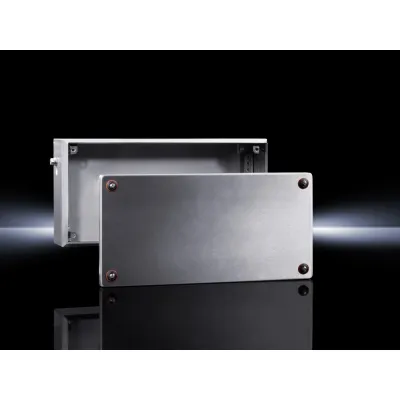 Rittal Ex-Gehäuse KEL 9302.000 | Schaltschrank IP66 | 300x150x80 mm | Edelstahl 1.4301 | verschraubter Deckel