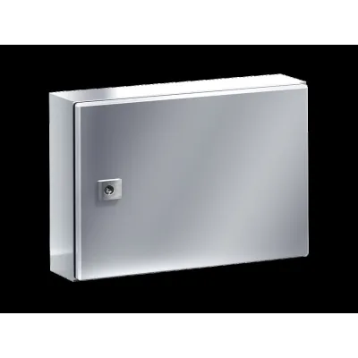 Rittal Ex-Gehäuse KEL 9402.600 | Schaltschrank Edelstahl IP66 | 380x300x155 mm | mit Montageplatte | rostfreier Stahl