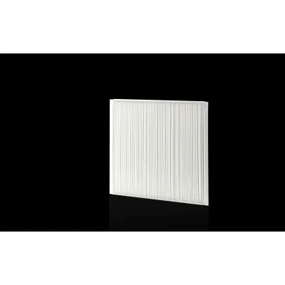 Rittal Faltenfilter SK 3173.120 | Austrittsfilter IP54 | 280x280x21 mm | G4 Filtermatte | Kunststoff | weiß