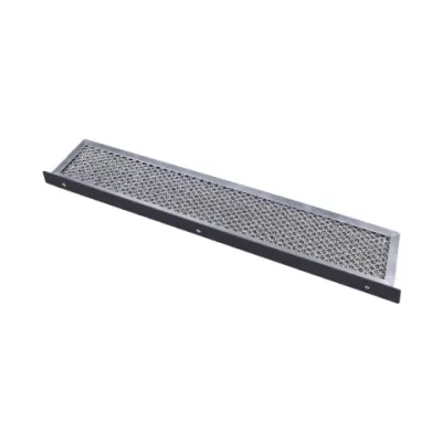 Rittal Filtermedium SK 3284.210 | Filtermatte für KTS Profiltür | 425x78x10 mm | Aluminium | Schaltschrank