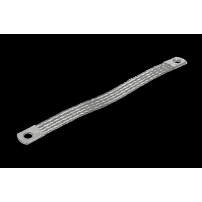 Rittal Flachbanderder SZ 2412.216 | Flachband-Erder 16mm² M8 | Länge 200mm | feindrähtig Kl.5 | VE10