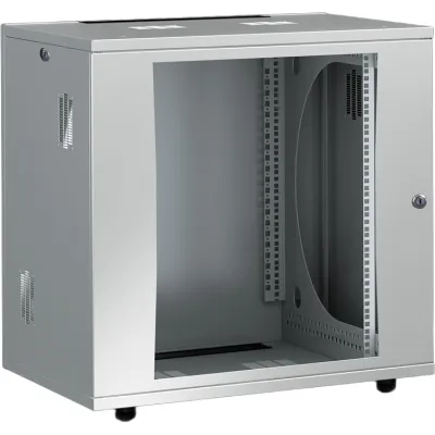 Rittal Netzwerkgehäuse FlatBox DK 7507.200 | 15HE 19" | Wand-/Standgehäuse | 700x758x700mm | Stahl grau