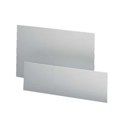 RITTAL Frontplatte CP 6028.015 | Schrank-Frontplatte Aluminium | 520x500 mm | pulverbeschichtet | mit Gewindebolzen M5